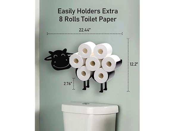Gardlister Funny Animal Toilet Paper Holder Holder