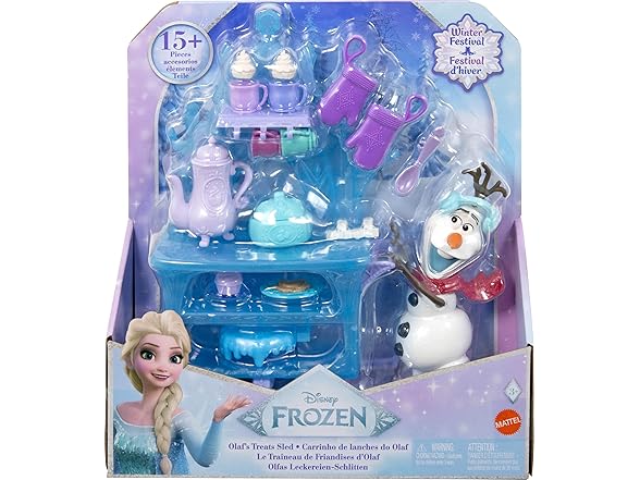 Mattel Disney Frozen Olaf Doll & Accessories