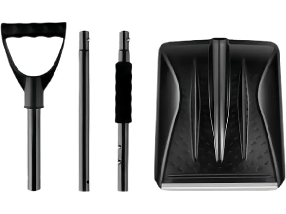 DHQEINK GAR-79 Telescopic Car Snow Shovel Scraper
