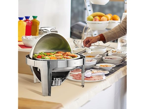 VEVOR Roll Top Chafing Dish Buffet Set