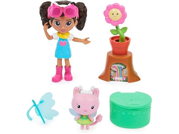 Gabby’s Dollhouse, Flower-rific Garden Set