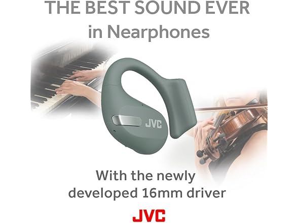 JVC Nearphones Open Ear True Wireless Earbuds