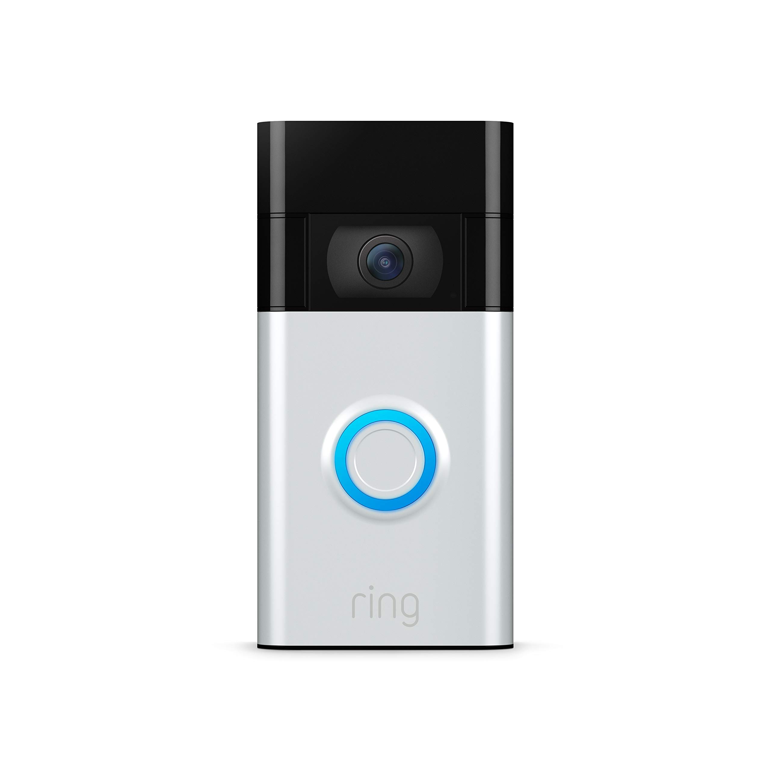 Ring Video Doorbell – 1080p HD video, improved motion detection, easy installation – Amazon Refurbished