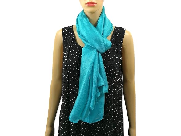 Shanlin (74.5"x42") Solid Silk Feel Long Scarves