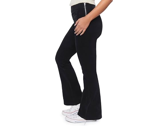 Forever 21 (S) Corduroy Mid-Rise Flare Pants