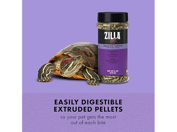 Zilla Fortified Food for Aquatic Turtles