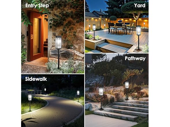 ELECLINK Solar Pathway Lights Outdoor