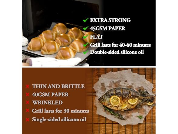 100Pcs Thickened Parchment Papers