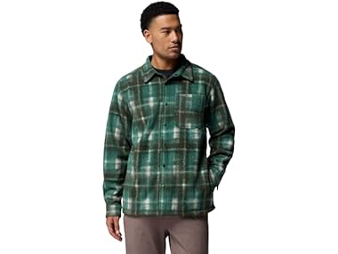 $21.99, Was $70, 68% Off! Columbia Mens Steens Mountain Shirt Jacket dealfomo