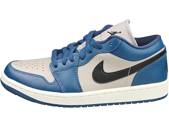Nike Jordan 1 Low Women French Blue/Black-Co