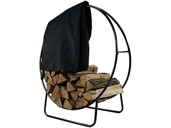 Sunnydaze Decor 48 Inch Firewood Rack Outdoor