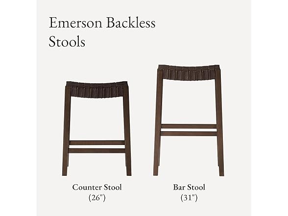 Maven Lane Emerson 26" Counter Stool