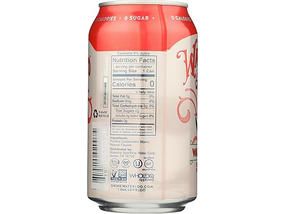 1CT Waterloo Sparkling Water Watermelon 12 oz