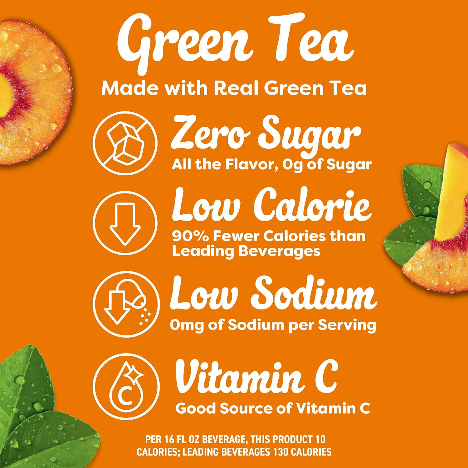10Ct Crystal Light Sugar-Free Peach Mango Drink Mix - Gallery 9