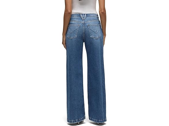 Hudson Womens Jodie High Rise Wide Leg