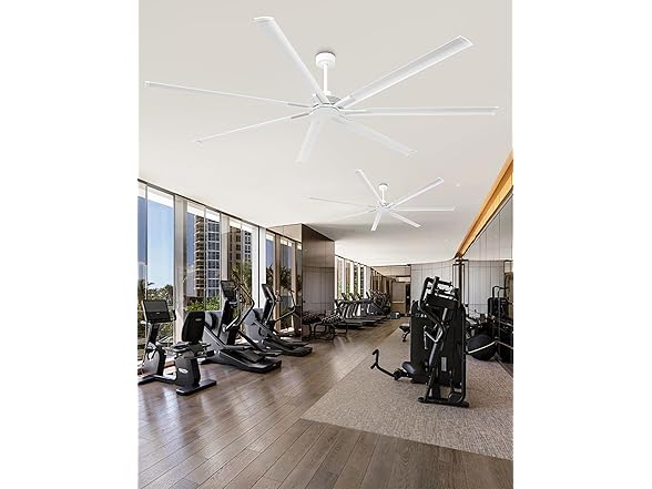 Parrot Uncle F8311WHS110V 100" Ceiling Fan No Light