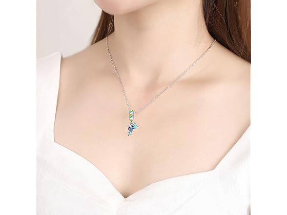 dazlily Hummingbird Dangle Charm 925