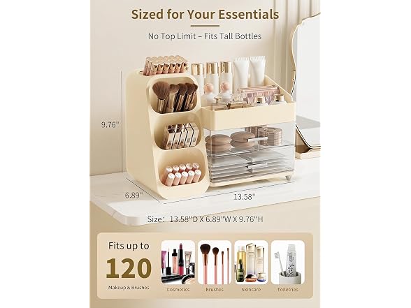 Makeup Organizer for Vanity