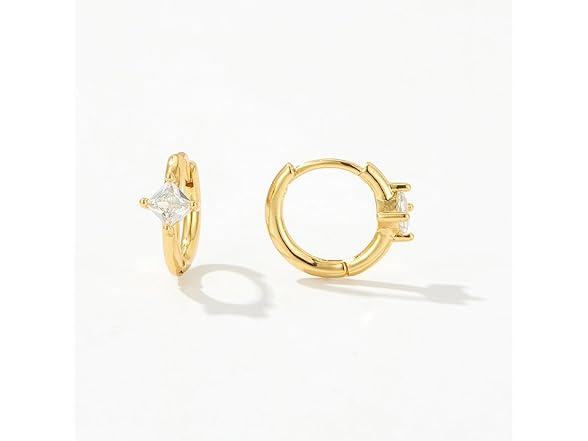 DIDISEE Gold 14k Small Hoop Earring Set