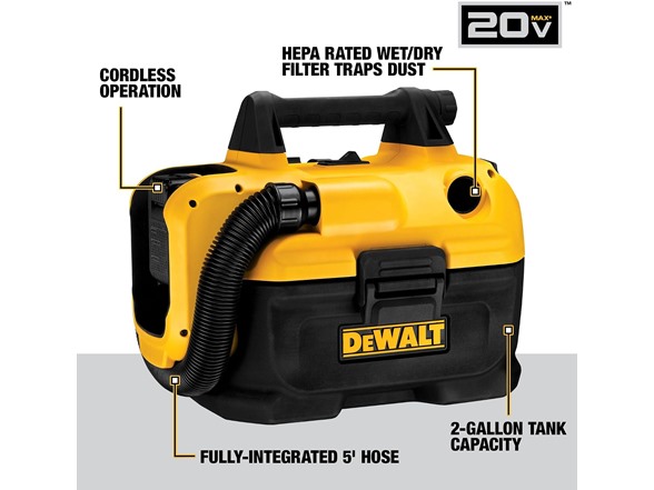 Dewalt DCV580H 20V MAX Cordless Wet-Dry Vacuum