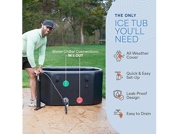 Lifepro NordPod Elite Cold Plunge Tub