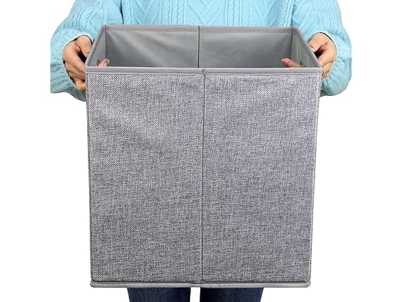Casaphoria 4pcs Cube Collapsible Fabric 