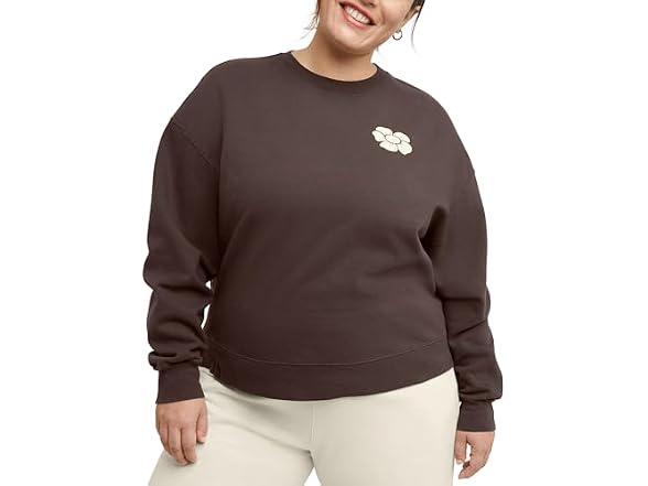 Hanes Women (XL) Originals Sweatshirt Fleece