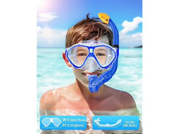 Gintenco Snorkeling Gear for Kids (XS)