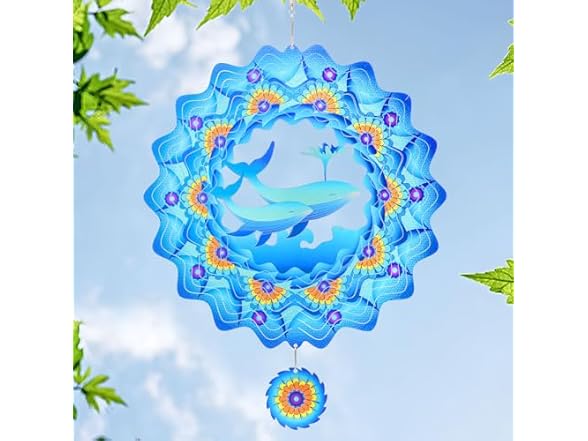 INCROYDAY Whale Wind Spinners
