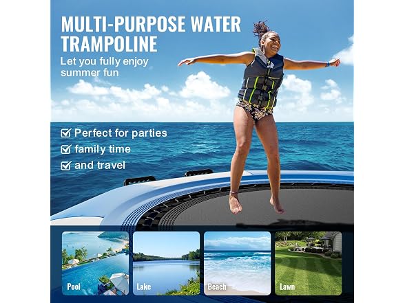 VEVOR Inflatable Water Bouncer