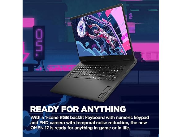 HP OMEN 17.3" FHD AMD Ryzen 7 350 Laptop
