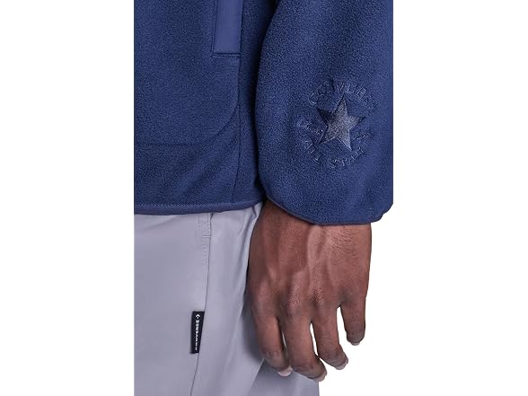 Converse Men's Sneaker Patch Full Zip Jacket
