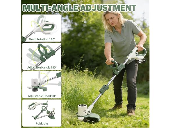 Boltarc 21V Cordless Weed Wacker Eater
