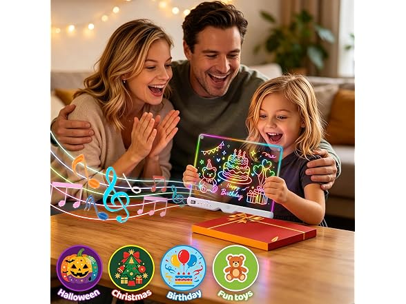 16" LED Drawing Board for Kids