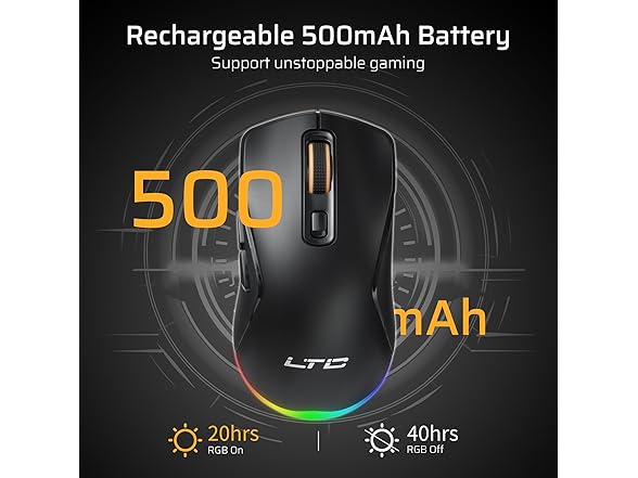 LTC GM025 Tri-Mode Wireless Gaming Mouse
