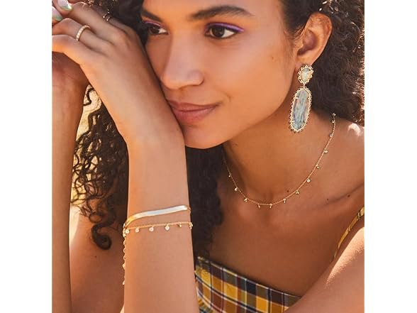 Womens Kassie Set of 3 Chain Bracelets