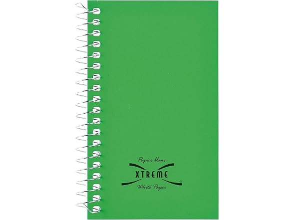 National Paper Blanc Xtreme White Wirebound Memo Books