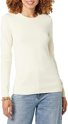 Amazon Essentials Womens Crewneck Cotton Sweater
