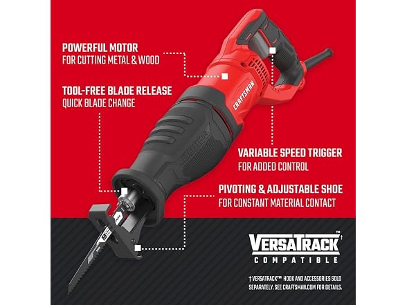 CRAFTSMAN CMES300 7.5 AMP Reciprocating Saw