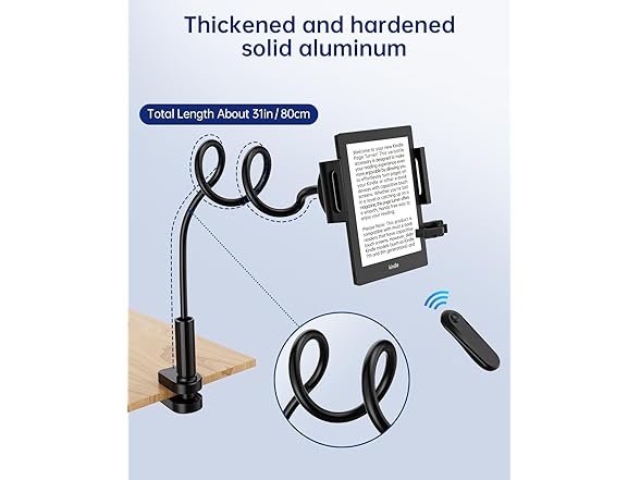 TeoTeeo BC7809260209429 kindle holder with page turner