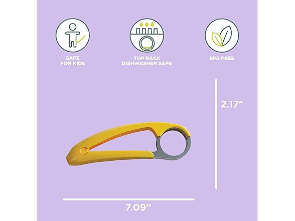 Chef'n Bananza Banana Slicer Yellow