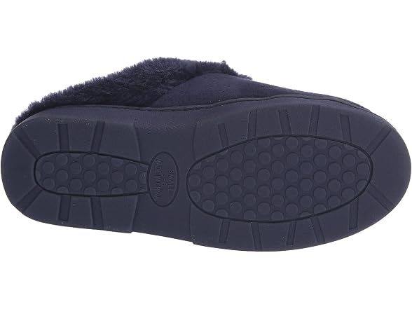 MUK LUKS Women's Polysuede Clog Slipper (L)