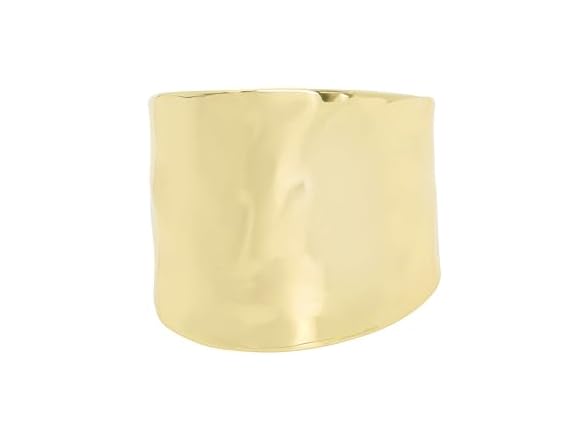 Robert Lee Morris Soho Hammered Open Cuff Bracelet