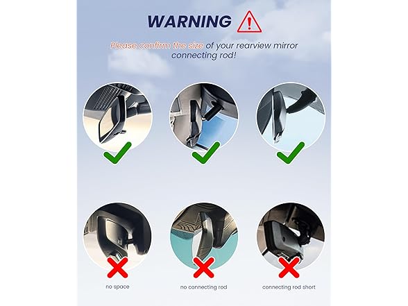 Karmus Rearview Mirror Phone Holder