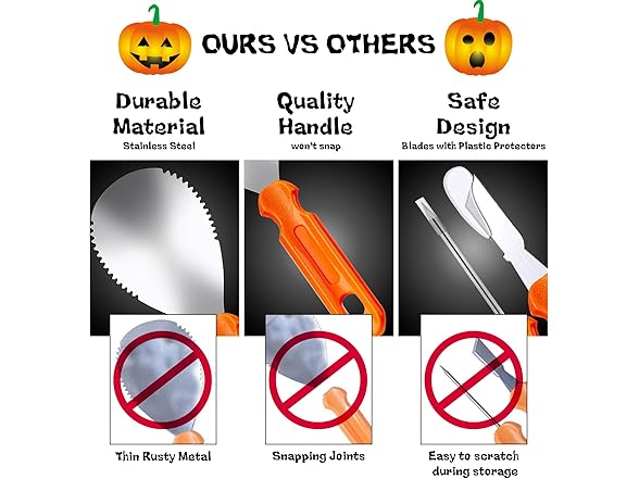Pumpkin Carving Kit for Halloween