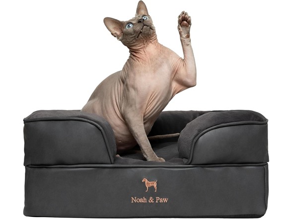 Charcoal Faux Leather