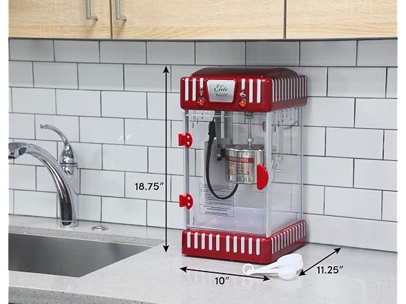 Elite Gourmet Kettle Popcorn Popper
