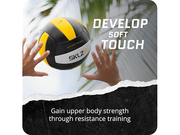SKLZ Setting Trainer for Volleyball Setting Training Weighted Ball - Gallery 3
