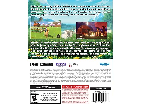 Harvest Moon: The Winds of Anthos Complete
