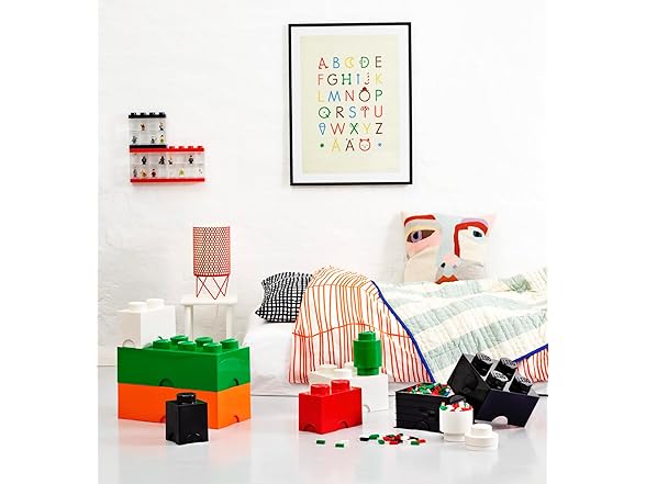 Room Copenhagen LEGO Storage Box Brick 4 Bright Yellow